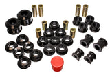 Energy Suspension 02-05 Honda Civic Si Black Hyper-Flex Master Bushing Set - 16.18112G