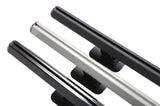 Dee Zee 04-23 Ford F-150/Super Duty Hex Series Side Rails - Gloss Black 8Ft Bed - DZ99709B