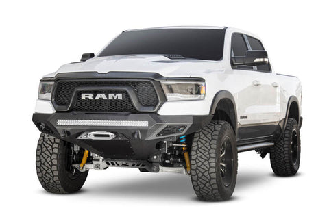 Addictive Desert Designs 2019 Ram Rebel 1500 Stealth Fighter Fr Bumper w/Winch&Parking Sensor Mounts - F611422770103