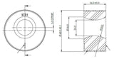 SuperPro 19-23 Hyundai Santa Fe Lmtd Front Control Arm Lower Inner Rear Bushing Kit - Double Offset - SPF5731K