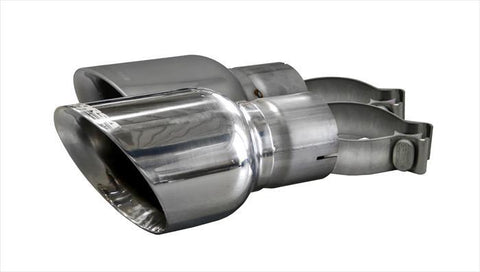 Corsa 2015-2025 Ford Mustang GT 3.0in Inlet / 4.5in Outlet Polished Tip Kit (For Corsa Exhaust Only) - 14346