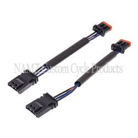NAMZ 16-23 V-Twin Softail (Except FLSTC/FLSTN) Plug-N-Play Front Turn Signal Extension 8in. - NTSX-CB08