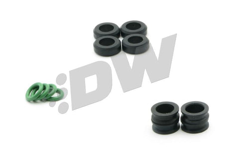 DeatschWerks Evo VIII/IX / 95-99 DSM 4G63T 1200cc Low Impedance Top Feed Injectors - 42M-02-1200-4