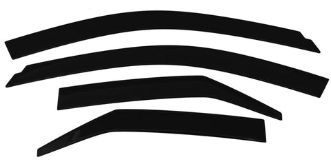 AVS 08-13 Cadillac CTS Ventvisor Low Profile Deflectors 4pc - Smoke - 894025