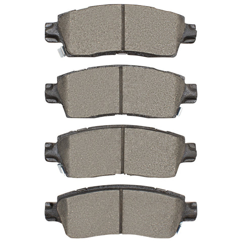 R1 02-19 Saturn Outlook Rear Semi Met Brake Pads - 2311-0883-00