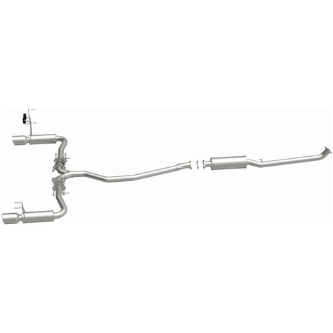 MagnaFlow 16-18 Honda Civic L4 2.0L Street Series Cat-Back Exhaust w/ Polished Tips - 19313