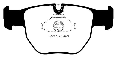 EBC 03-05 Land Rover Range Rover 4.4 Ultimax2 Front Brake Pads - UD992