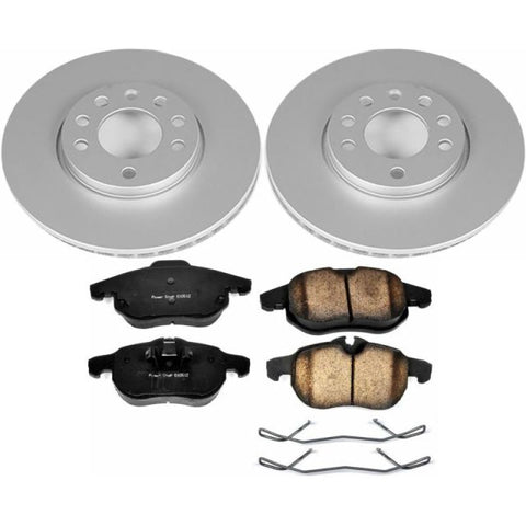 Power Stop 03-11 Saab 9-3 Front Z23 Evolution Sport Coated Brake Kit - CRK978