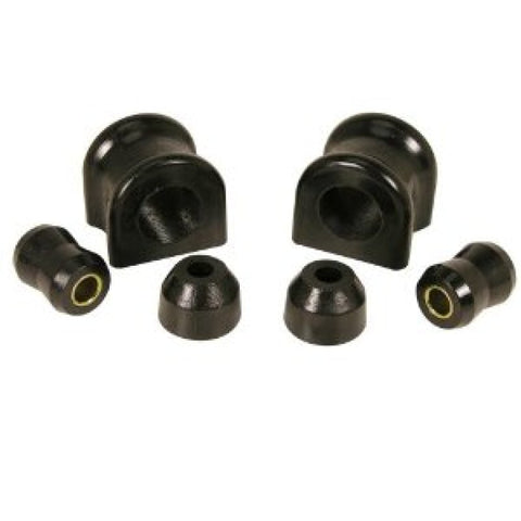 Rugged Ridge Front Swaybar Bushing Kit Black 30.5mm 97-06 Jeep Wrangler - 1-1111BL