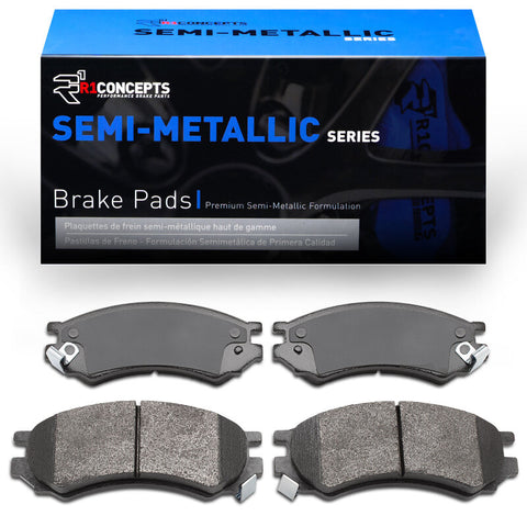 R1 91-02 Saturn Sc2 Front Semi Met Brake Pads - 2311-0507-00