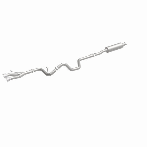 MagnaFlow 13 Hyundai Veloster 1.6L Turbo Dual Center Rear Exit Stainless Cat Back Perf Exhaust - 15215