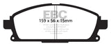 EBC 01 Infiniti Q45 4.1 Redstuff Front Brake Pads - DP31861C