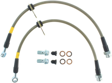 StopTech 06-12 Mitsubishi Eclipse Stainless Steel Rear Brake Lines - 950.46507