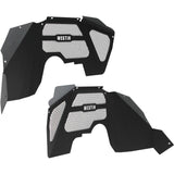 Westin 07-18 Jeep Wrangler JK Inner Fenders - Front - Textured Black - 62-11005