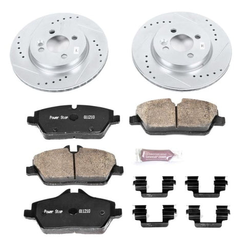 Power Stop 07-10 Mini Cooper Front Z23 Evolution Sport Brake Kit - K6066