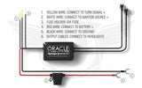 Oracle 17-19 Ford F-250 SD Dynamic Pre-Assembled Headlights - Halogen - Black Edition - - 8203-332