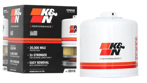 K&N Oil Filter OIL FILTER; AUTOMOTIVE - HP-2010