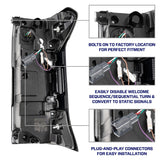 Form Lighting 24-26 Toyota Tacoma LED Tail Lights - Pair - FL0109