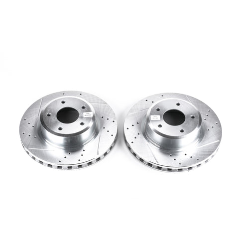 Power Stop 05-06 Pontiac GTO Front Evolution Drilled & Slotted Rotors - Pair - AR8283XPR
