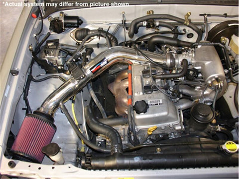 Injen 00-04 Tacoma 2.4L 4 Cyl. 01-04 Tacoma PreRunner 2.7L 4 Cyl. only Polished Power-Flow Air In - PF2015P