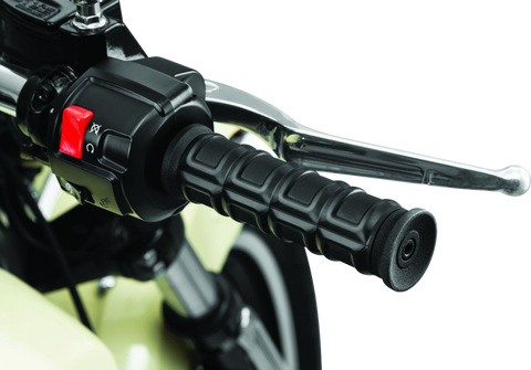 Kuryakyn Dillinger Grips 7/8in Universal Black - 6679