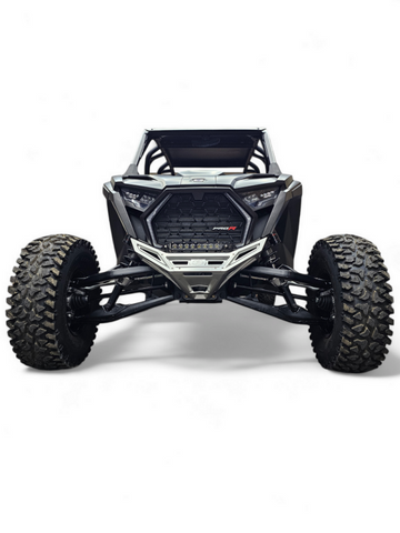 Elektric Offroad 2022-2025 Polaris Rzr Pro R/ Pro S/Turbo R Billet Front Winch Bumper Anodized Clear - FWB610031