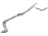 AWE Tuning 2025+ RAM 1500 3.0TT Rebel 0FG Cat-Back Exhaust w/ Chrome Silver Tips - 3015-32531