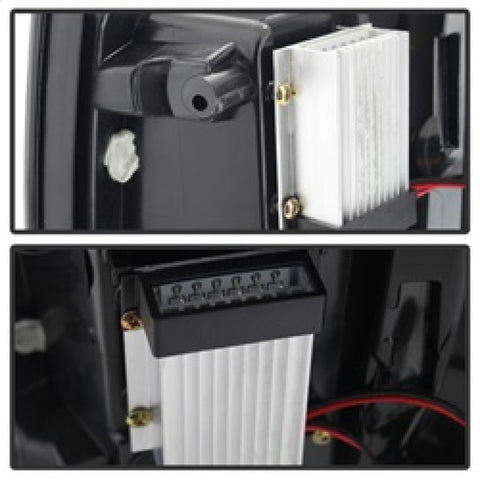 Spyder Ford F150 09-14 LED Tail Lights Black Smoke ALT-YD-FF15009-LED-BSM - 5078148