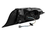 Raxiom 15-22 Ford Mustang Halo LED Tail Lights - Gloss Black Housing (Smoked Lens) - 393827