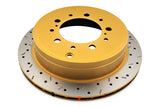 DBA 07+ Toyota LandCruiser 200 Series Rear Drilled and Slotted 4000 Series Rotor - 42723XS