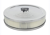 Ford Racing Chrome Air Cleaner w/ Emblem - 302-350