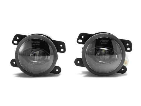 Raxiom 10-22 Jeep Wrangler JK/JL Axial Series LED Fog Lights - J127018