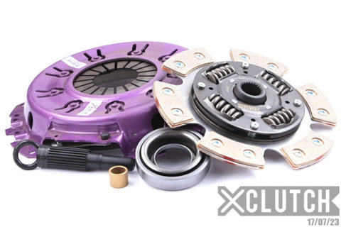 XClutch 88-90 Nissan 180SX S13 1.8L Stage 2R Extra HD Sprung Ceramic Clutch Kit - XKNI23009-1R
