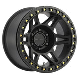 Method MR106 Beadlock 17x9 -44mm Offset 5x5 71.5mm CB Matte Black w/BH-H24125 Wheel - MR10679050544B