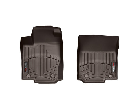 WeatherTech 2016+ Mercedes-Benz GLE-Class Front FloorLiner - Cocoa - 474011