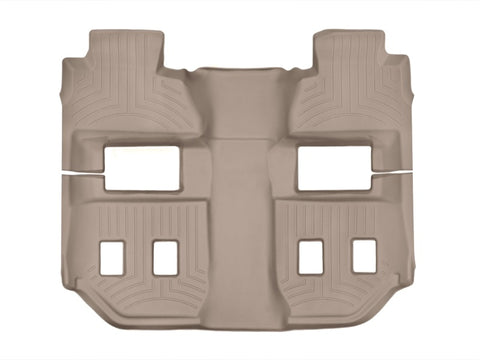 WeatherTech 2015+ Chevrolet Suburban w/ 2nd Row Bucket Seats Rear FloorLiner - Tan - 456073