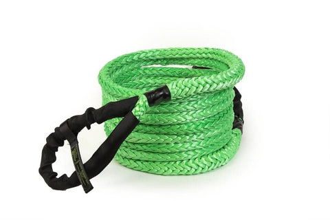 Voodoo Offroad 2.0 Santeria Series 3/4in x 30 ft Kinetic Recovery Rope with Rope Bag - Green - 1300009A