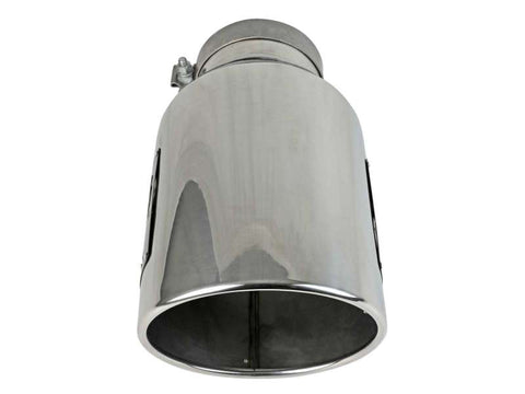 aFe Power Universal 5in Inlet 8in Outet MACH Force-XP Clamp-On Exhaust Tip - Polished - 49T50801-P15