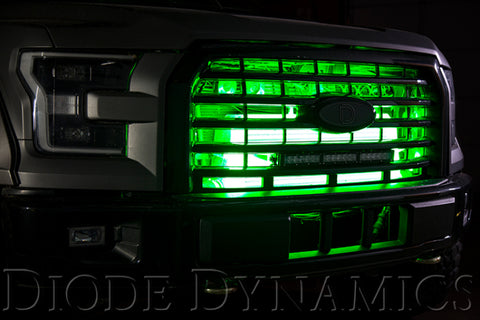 Diode Dynamics RGBW Grille Strip Kit 2pc Multicolor - DD0441