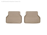 WeatherTech 04-10 BMW 5-Series (E60) Rear FloorLiner - Tan - 451642