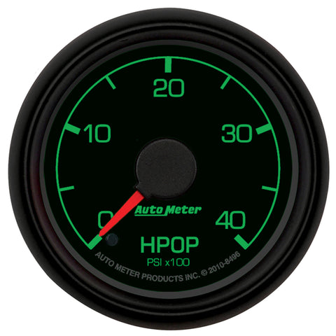 Autometer Factory Match Ford 52.4mm Full Sweep Electronic 0-4000 PSI Diesel HPOP Pressure Gauge - 8496