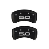 MGP Rear set 2 Caliper Covers Engraved Rear 2015/50 Red finish silver ch - 10203RM52RD