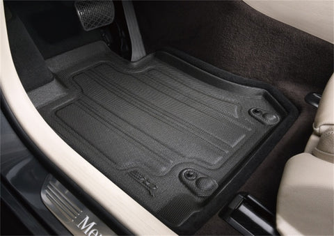 3D MAXpider 15-22 Ford F150 Supercrew Hybrid Insert Kagu 1st Row Floormat for L1FR08304609 - Black - SLFR083