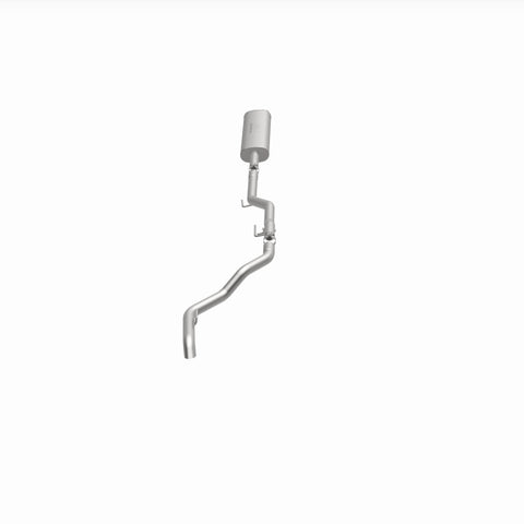 MagnaFlow 2020 Jeep Gladiator 2.5in Rock Crawler Series Single Rear Exit SS Cat-Back Exhaust w/o Tip - 19486