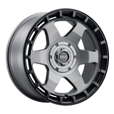 Weld Off-Road Ridge 17x9 - 5x114.3 / 5x127 BP - ET-12 - 78.1mm CB Satin Gunmetal Wheel (Black Ring) - W15179026450