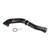 16-20 BMW L6-3.0L/ Turbo/ Twin Turbo/L4-2.0L/ L6-2.5L Wrinkle Black Turbo SES Intercooler Pipes - SES1128ICPWB