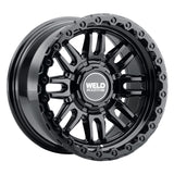 Weld Off-Road Swift 17x9in - 8x170 BP - ET-12 - 125.1mm CB - Gloss Black Wheel & Ring - W18479017450
