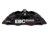 EBC Racing 92-00 BMW M3 (E36) Front Left Apollo-4 Black Caliper - BC4102BLK-L