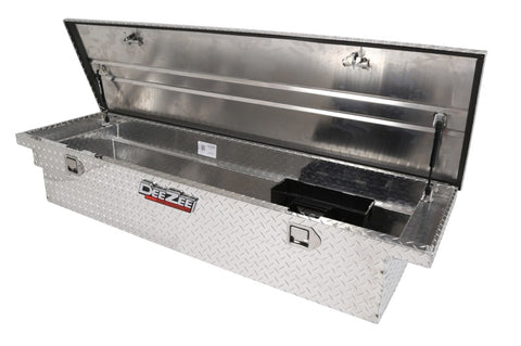 Deezee Universal Tool Box - Red Crossover - Single Lid BT Alum - DZ 8170L