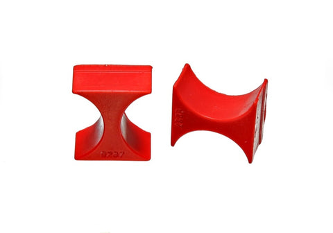 Energy Suspension 2 X 2 Shock Isolator Set - Red - 9.9161R